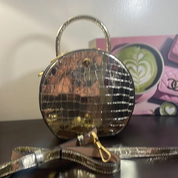 Kate Spade Andi Metallic Canteen Bag - Picture 9 of 11